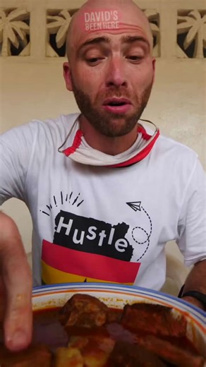 Thor of Fufu! Street Food in Ghana 🇬🇭