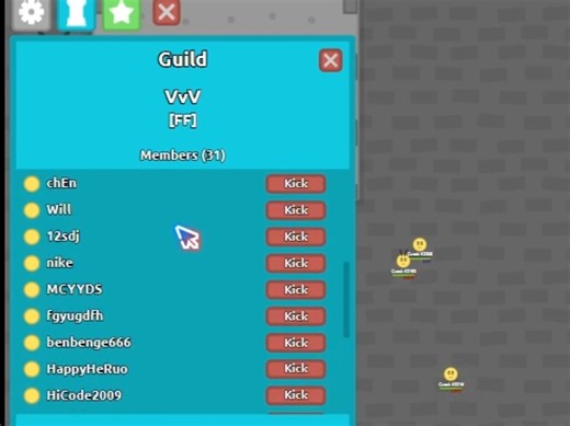 【Florr】新功能——Guild（公会）教程（看简介）以及我的Guild和Inventory