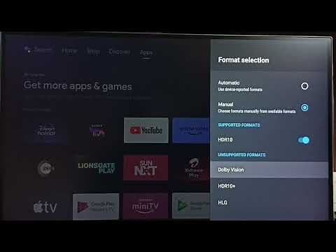 Android TV : Enable / Disable Dolby Vision Gaming Mode