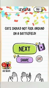 Brain Test Level 58 Stop the Alien Invasion Solution 💡