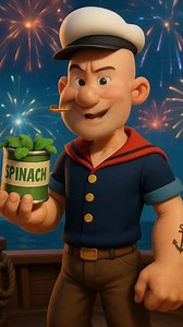 🎶 Popeye the Sailor - Robin Williams Singing #CelebrityToons #Popeye #RobinWilliams | Donnie Hazel