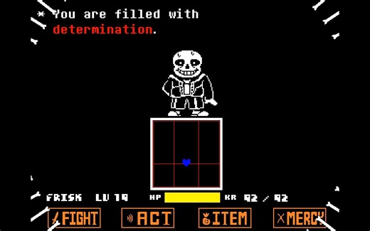 fdy困难Sans弹幕削弱全阶段一命2药通关