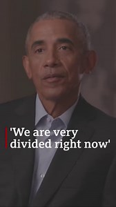 269K views · 6.5K reactions | "We are very divided right now." Barack Obama has said the US faces a huge task in reversing a culture of "crazy conspiracy theories" that have exacerbated divisions in the country. bbc.in/3kAvkmr | BBC News | Facebook