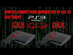 How To Convert Your Modded PS3 From CEX2DEX! "REX 2 D-REX" [EASY] #PS3Jailbreak #DEX #PS3Modding