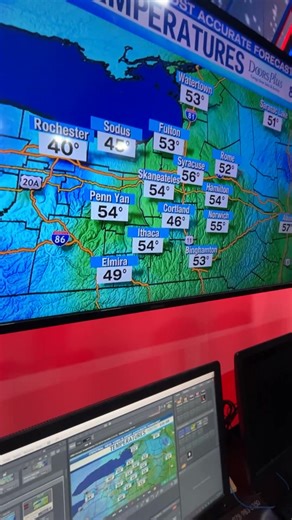 Squall line coming through! | NewsChannel 9