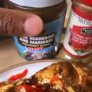 Caribbean Fusion Jamaican Jerk Seasoning - Authentic Caribbean Jerk Seasoning - Low-Sodium Gourmet Seasoning for Chicken, BBQ, Fish, Pork, Ribs, Vegetables, Burgers and Grilling Seasoning 2pk Hot