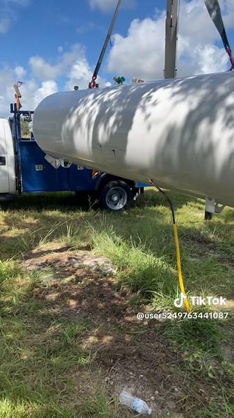 Instalación de tanques de propano de 1000 galones