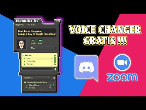 CARA GANTI SUARA DI DISCORD DAN ZOOM - MORPHVOX JR INDONESIA