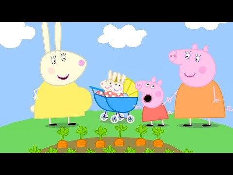 Peppa Pig Meets BABY Rabbits 🐰💕 | Mummy Rabbit’s Big Bump Tale | English Full Episodes | 20 Minutes