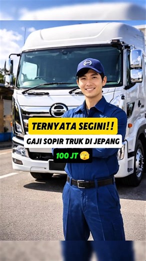 Cuma Nyetir Truk… Gaji di Jepang Bisa Segini?❓