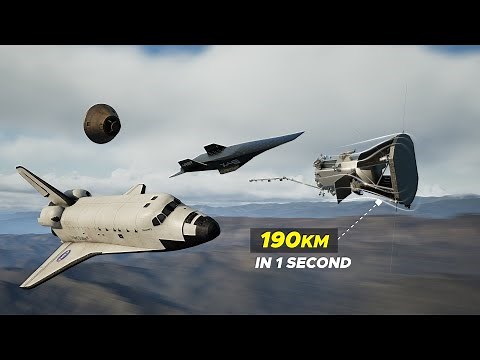 Fastest Man Made Objects | Speed Comparison