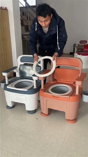 Portable toilet, commode for pregnant women and the elderly, commode chair, #Toilet #Elderly