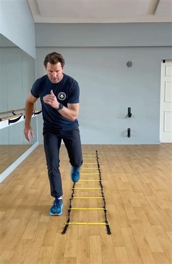 Ladder Step and Stick in Reverse