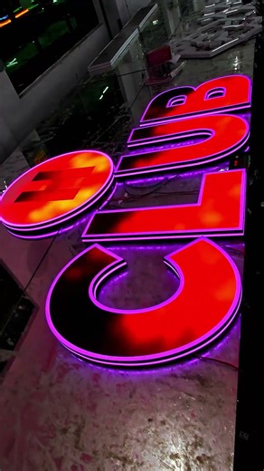 What will the storefront sign look like in the next decade #signs #ledlights