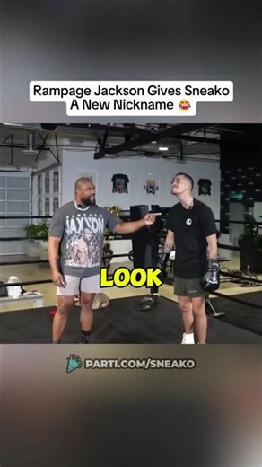 Rampage Gives Sneako A New Nickname 😂