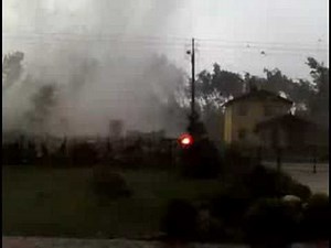 Inside a Tornado in Poland (very close)