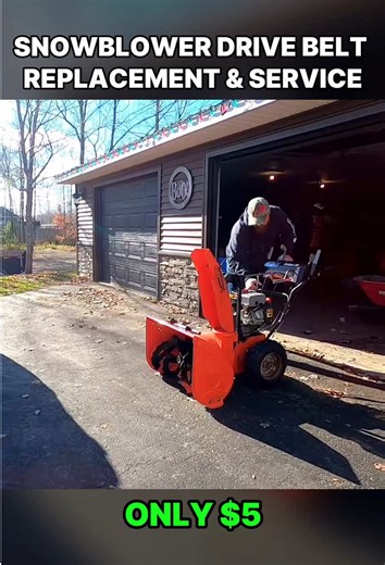 Snowblower Drive Belt Replacement Guide