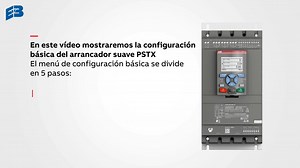 El arrancador suave PSTX de ABB es la elección perfecta para una configuración básica sencilla y efectiva. Con su diseño intuitivo y funcionalidades avanzadas, te ofrece un control preciso y seguro sobre tus motores eléctricos. Optimiza tus procesos de arranque y parada de motores, configuración básica sencilla, control preciso y protección confiable. Mejora la eficiencia y prolonga la vida útil de tus motores. ¡Descubre el rendimiento superior con ABB! 🌐 𝗦𝘂𝘀𝗰𝗿𝗶́𝗯𝗲𝘁𝗲 𝗮 𝗻𝘂𝗲𝘀𝘁𝗿𝗼