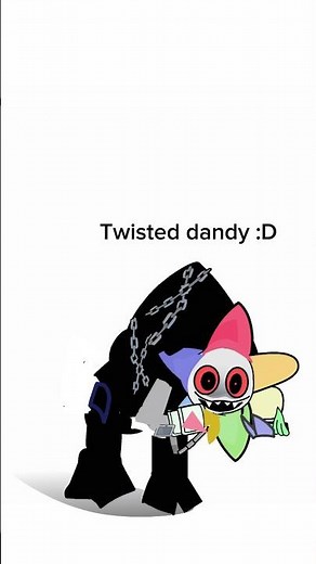 Making twisted dandy in Gacha life 2 #fypシ゚viral #gl2 #gacha #dandysworld #shorts #fyp #gachalife2