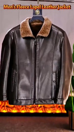 Men's Warm Faux Leather Plush Lapels Jacket – Bold Style, Cozy Comfort Make a statement this season! This sleek faux leather jacket features soft plush lapels, a warm inner lining, and a modern fit—perfect for nights out, casual dates, or chilly urban adventures. ✅ Plush Lapel Collar – Adds a touch of luxury and extra warmth ✅ Faux Leather Shell – Durable, wind-resistant, and easy to clean ✅ Thermal Lining – Keeps you cozy without the bulk ✅ Modern Slim Fit – Sharp silhouette that moves with you