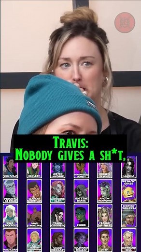 Travis BULLIES Ashley Johnson! #criticalrole #ashleyjohnson