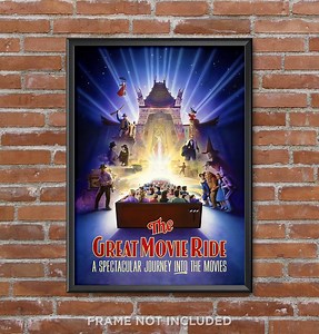 The Great Movie Ride Disney MGM Studios Attraction Poster Print Disney World Wall Art Decor Hollywood Mickey Indiana Jones Wizard Oz 3901 - Etsy