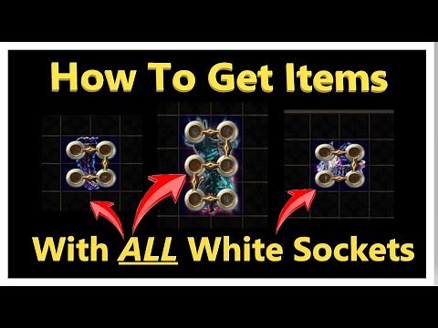 [PoE 3.25] How To Get ANY Item With ALL White Sockets