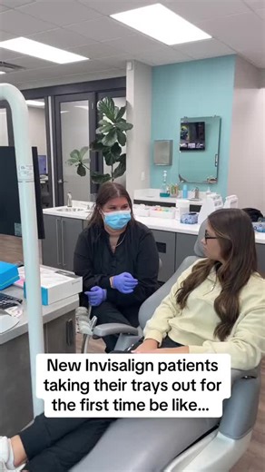 The struggle is real 😂😆 #invsalign #samortho #orthodontics #smile #fypシ #fypage #fypシ゚viral