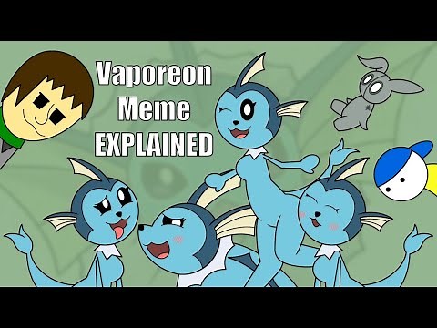 The Vaporeon Meme EXPLAINED (Animated - Better Version)