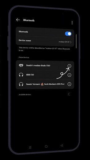 How to Unpair Bluetooth Devices on Any Phone | #viral #shorts