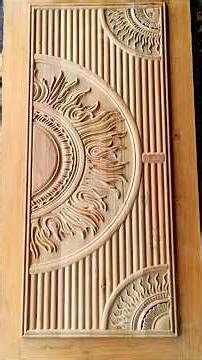 fancy door designs #cnc #wood