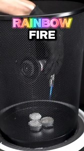 DIY Rainbow Fire Guide #diyprojects #fyp #science | The King of Random