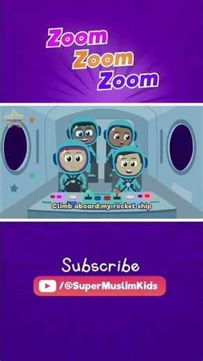 Zoom Zoom Zoom - Islamic Space Adventure - Song for Kids (Nasheed) - Vocals Only - Muslim Version