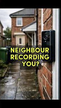 Recording beyond a property boundary makes your neighbour a data controller with legal duties #uk