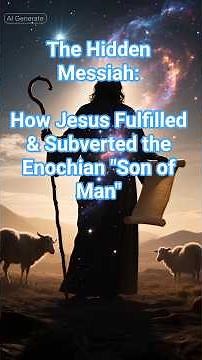 The Hidden Messiah: How Jesus Fulfilled & Subverted the Enochian "Son of Man"