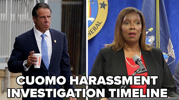 Governor Cuomo's resignation: A timeline of the sexual harassment allegations