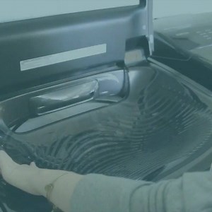 My new washing machine has the coolest feature, a built-in sink for stain treatments and delicates! Watch my little video to see my Samsung ActiveWash in action. I love it! See more on the blog >http://theinspiredroom.net/2016/03/09/our-new-washer-dryer-and-laundry-room-goals/ (I was provided the washing machine set as a part of my brand ambassadorship with Samsung Home Appliances.) | The Inspired Room