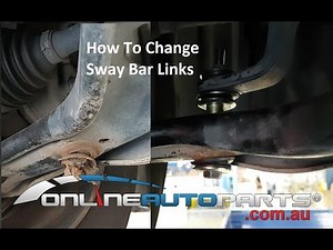 How To Fit Sway Bar Link Pins
