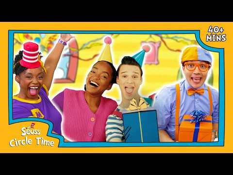 Full Episode: Dr. Seuss Birthday Special with Blippi and Meekah! | Seuss Circle Time | Dr. Seuss