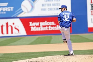 Las Vegas 51s pitcher Ricky Knapp learns from his No. 1 fan