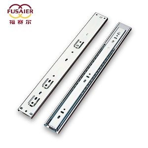 [Hot Item] Cabinet Hardwares 45mm Double Spring Soft Close Full Extension Ball Bearing Drawer Slides