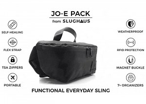 JO-E Pack EDC multi-functional sling bag hits Kickstarter