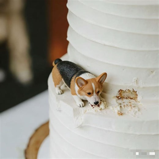 Custom Dog Cake Topper: 3D Polymer Clay Pet Memorial - Etsy
