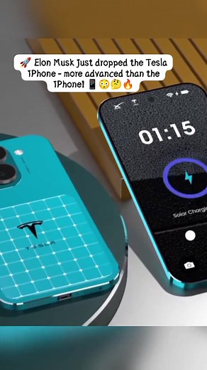 2K views · 11 reactions |  Elon Musk just dropped the Tesla iPhone — more advanced than the iPhone! #Tesla #ElonMusk #TechNews | Ademola Akinola | Facebook