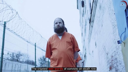 Last words said by convicts on death row