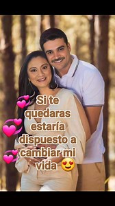 Si te quedaras #musicaromantica #reelviralシfb | música e imágenes para dedicar