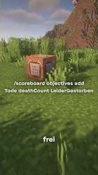 Öffentliche Statistiken mit Scoreboards erstellen | Minecraft Commands