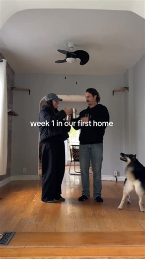 LEAH D🌼 Ontario Realtor on Instagram: "first week in the new house!! 🏡🔨so grateful for our friends + fam who helped us get this done in 7 days 🥰 #firsthome #firsttimehomeowners #homeownerlife #diyhome #homeproject #homereno #ontariorealestate #ontariorealtor #hardwoodrefinishing #hardwoodfloors #beforeandafter #housetour #diyhomeprojects #homesweethome"