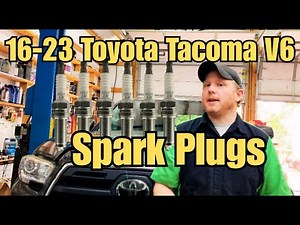 16-23 Toyota Tacoma 3.5 V6 - Spark Plug Replacement Without Removing the Intake Manifold.