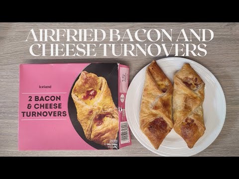 Air Fryer Bacon & Cheese Turnovers | Flaky, Cheesy & Ready in Minutes!